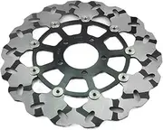 2PC Motorcycle Front Brake Disc Rotor Compatible With GSX-R600 97-03 GSX-R750 96-03 GSX-R1000 01-02 TL1000 GSX1300R GSX1400