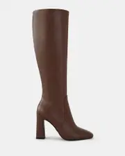 ORNATE MILK CHOCOLATE Zip Up Boots