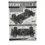 Tamiya TT-01D Type E 1/10 4WD RC Owners Instruction Manual #11050827-001 - OZRC