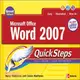 Microsoft Office Word 2007 Quicksteps