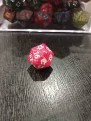 MTG D20 Dice With Boros Symbol Rare