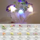 Lamp 3D Light LED Mushroom Night Lights Colorful Little Night Light For EU Plug