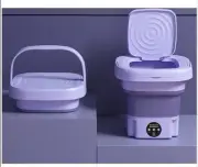 8L Foldable Washing Machine Mini Household Clothes Socks Underwear Cleaning Wash