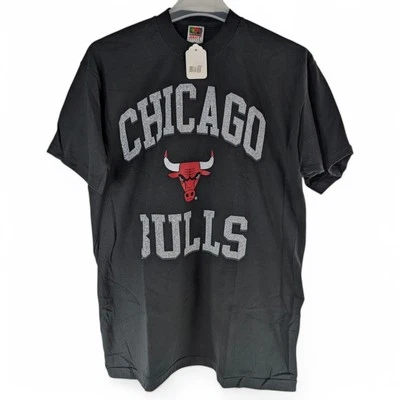 VTG 90s Chicago Bulls FOTL Heavy T-Shirt NWT Mens XL Single Stitch NBA Vintage