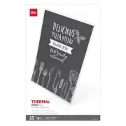 Office Depot Brand Laminating Pouches, Menu Size, 3 Mil, 11.5" x 17.5", 15-Pk