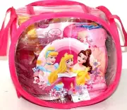 DISNEY PRINCESS 5 PIECE ROOM ON THE GO SLEEP OVER SET