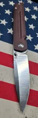 Artisan Cutlery Sirius Folding Knife DRC Micarta Handle S35VN 1849P-DRC SLIM EDC