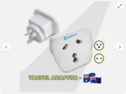 NEW Travel Adapter Power Adaptor India South Africa Socket to Plug Australia NZ