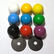 Arcade Joystick Ball Top Fits Sanwa and Arcade 1UP - Select A Color! (US Seller)