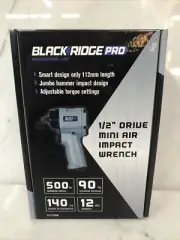Blackridge Pro 1/2” Drive Mini Air Impact Wrench PLU 572900 Brand New In Box