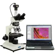 OMAX 40X-600X Polarizing Trinocular Microscope with Bertrand Lens and 5MP Camera