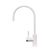 Puretec Designer Faucet High Loop 1/4 Turn LED Alpine White/Brass/Rose Gold