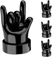 Rubber Valve Caps | 4Piece Tire Stem Caps Middle Finger Valve Caps,Rubber Seal Tire Caps Funny Air Caps for Trucks & Motorcycle