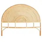 Sunrise Rattan & Wicker Bedhead King Size Natural