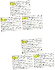 ifundom 2sets Piano Stickers Piano Keyboard Stave Decals Thin Minimize Sound Easy to Use 3pcs*2