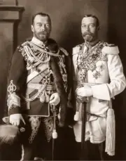 George V and Nicholas II Photograph Print 11"x14"