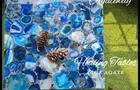 Blue Agate Coffee & End Table Top / Gemstone Sofa ,Center Table / Side Table top