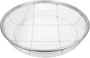 HANABASS Stainless Steel Garden Sieve - 3mm Fine Mesh Soil Sieve for Soil, Sand & Compost | Heavy Duty Gardening Tool | Dirt Sifting Pan | Gardening Tool