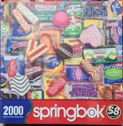 Snack Treats Springbok 2000 Piece Puzzle *SEALED* 2021