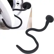 [Ejoyous] Washing Machine Door Stop, Magnetic Door Holder Front Loader Washing Machine Door Support Front Loader Washing Machine Door Support for Silicone Flexible Washing Machine Door Holder (Black)