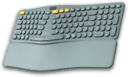DELUX-Ergonomic Wireless Keyboard GM903CV, Device with Wrist Rest, Bluetooth