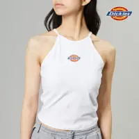 在飛比找momo購物網優惠-【Dickies】女款白色簡約舒適微彈合身剪裁背心｜DK01