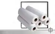 2 Rolls 36" x 300' 20lb Bond Inkjet Plotter Paper 2" core HP DesignJet