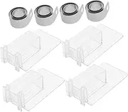 Homoyoyo 1 Set Automatic Drink Dispenser Pusher with Spring Easy Installation Fridge Can Organizer for Neat Storage Kitchen Pantry Supermarket and Retail Spaces Reusable Drink Pusher Tool