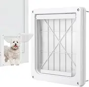 Dog Door for Large Dogs,Pet Safe Dog Door with Locking Panel | Dog Door Transparent Flap Lightweight Pet Safe Dog Door for Small Medium Large Dogs