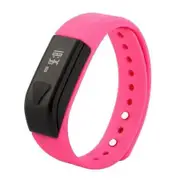 i5 Smart Bluetooth Watch Bracelet Calorie Counter Wireless Sport Activity Tracker-Red