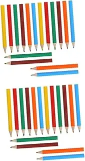 SHINEOFI Sets Mini Boys and Girls Coloring Pencils Pre-sharpened Short Sketching Pencils for Boys and Girls Art Supplies Inch for Birthday Parties Pcs