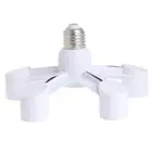 5 In E27 To E27 Base Socket Splitter LED Light Lamp Bulb Adapter Holder
