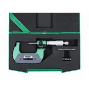 Insize Metric Outside Micrometer W/ Analog Counter 25-50mm Range Series 3400-50