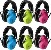 Floriogra 6 Pack Noise Canceling Headphones for Kids, Kids Ear Protection Earmuffs for Autism, Toddler, Children