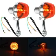 New Turn Signal Light 8mm 12V For Honda CT70 CT90 XL100 CB350 CM400 CB450 CB750