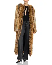Andamane Taylor Faux Fur Coat