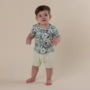 Snuggle Hunny Honeydew Organic Shorts
