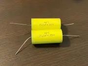 2 x 25uF 250V 25mfd NP Non Polarized Crossover Audio Capacitor MPT Film