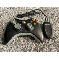 在飛比找蝦皮購物優惠-XBOX360 原廠無線手把+原廠無線接收器 (含運)