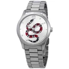 Gucci YA1264076 G-Timeless 38MM Unisex Stainless Steel Watch