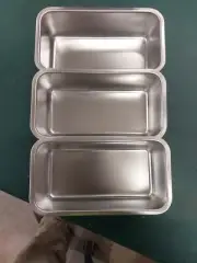 Loaf Pan Set of 3, 9 X 5 Inch Stainless Steel Loaf Pans Baking Bread Rust Free
