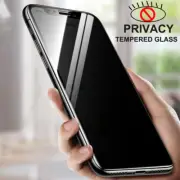 9D Tempered Glass Privacy Screen Protector For iPhone 15 14 13 12 11 Pro Max XR