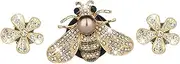Bee Car Air Freshener | 3X Vent Clips Car Decoration - Pretty Vehicle Air Freshener Decor Auto Aromatherapy Dashboard Decorations