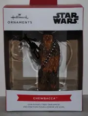 Hallmark~Star Wars~Chewbacca with Bowcaster~Christmas Tree Ornament~NEW