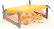 Pet Scene Brooder Heater for Chicks Heating Plate Chook Heater Coop Adjustabl...