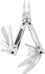 SOG Powerplay Bead-Blasted Multitool + Molded Kydex Sheath