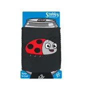 Ladybird Ani Mates - Funny Novelty Stubby Holder With Base