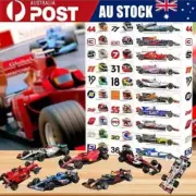 Christmas Advent Calendar F1 Racing Car Toys Countdown Blind Box Kids Boy Gift