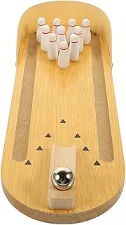 KOMBIUDA 1 Set Mini Bowling for Indoor Activities Parent Interactive Game Fun Educational for Seniors and Helps Prevent Safe Design