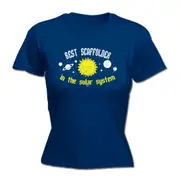 Best Scaffolder Solar System - Funny Novelty Womens T-Shirt T Shirt Tshirt